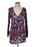 One September Purple Long Sleeve Blouse Size M - photo 1