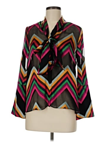 Alice + Olivia Long Sleeve Blouse (view 1)
