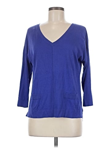 August Silk Pullover Sweater (view 1)