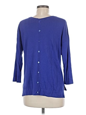 August Silk Pullover Sweater (view 2)