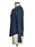 Gap Blue Long Sleeve Henley Size XS - photo 5