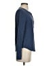 Gap Blue Long Sleeve Henley Size XS - photo 4