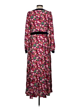 flower dress maxi Celine Floral Tie Strap Bustier Maxi Dress