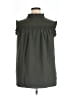 Unbranded Green Sleeveless Blouse Size XXL - photo 2