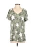 Vanilla Bay Stars Green Short Sleeve T-Shirt Size M - photo 1