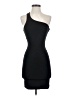 Muse Solid Black Cocktail Dress Size S - photo 1