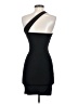 Muse Solid Black Cocktail Dress Size S - photo 2