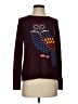 Ann Taylor LOFT Print Burgundy Pullover Sweater Size S - photo 1