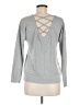 Harmony and Balance Gray Long Sleeve Top Size M - photo 2