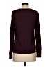 Ann Taylor LOFT Print Burgundy Pullover Sweater Size S - photo 2