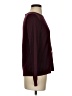 Ann Taylor LOFT Print Burgundy Pullover Sweater Size S - photo 4
