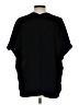 Lush 100% Polyester Black Short Sleeve Top Size L - photo 2