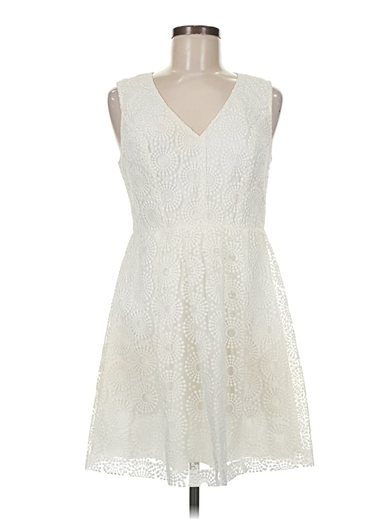 Pre-owned Tracy Reese Cocktail Dress In Ivory