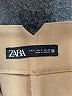 Zara Solid Tan Casual Pants Size S - photo 7