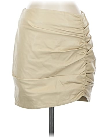 Lamarque Leather Skirt (view 1)