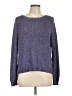 Divided by H&M 100% Polyester Tweed Blue Pullover Sweater Size 12 - photo 1