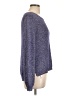 Divided by H&M 100% Polyester Tweed Blue Pullover Sweater Size 12 - photo 4