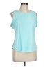 Danskin Teal Sleeveless T-Shirt Size L - photo 1