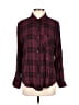 Rails Plaid Burgundy Long Sleeve Button-Down Shirt Size M - photo 1