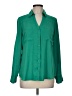 Express Green Long Sleeve Blouse Size M - photo 1