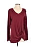 SimpleFun Burgundy Long Sleeve T-Shirt Size M - photo 1