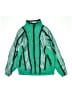 Assorted Brands 100% Nylon Color Block Green Track Jacket Size S (kids) - photo 1