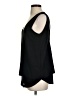 Banana Republic 100% Polyester Black Sleeveless Blouse Size S - photo 5