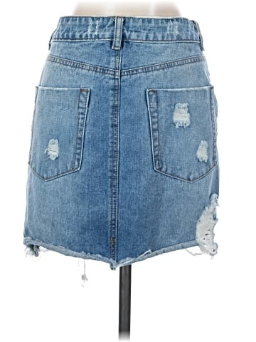 Buddy Love Denim Skirt (view 2)