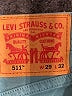 Levi's Color Block Teal Jeans Size 29 waist - photo 7