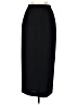 Evan Picone 100% Polyester Solid Black Formal Skirt Size 6 - photo 1