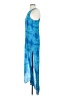 Assorted Brands Tie-dye Blue Cocktail Dress Size 8 - photo 5