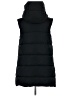 Zara 100% Polyester Black Vest Size S - photo 2