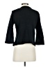 Bob Mackie 100% Cotton Floral Black Blazer Size XS - photo 2
