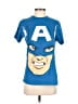 Marvel 100% Cotton Blue Short Sleeve T-Shirt Size M - photo 1