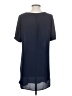 Glam 100% Polyester Solid Blue Casual Dress Size S - photo 2
