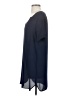 Glam 100% Polyester Solid Blue Casual Dress Size S - photo 5