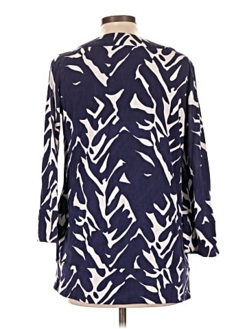 Diane von Furstenberg Long Sleeve Silk Top (view 2)