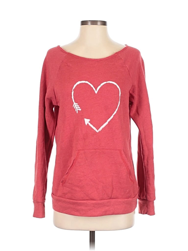 Pre-owned Assorted Brands Sweatshirt In Red