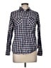 Eddie Bauer 100% Cotton Plaid Blue Long Sleeve Button-Down Shirt Size M - photo 1