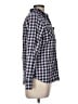 Eddie Bauer 100% Cotton Plaid Blue Long Sleeve Button-Down Shirt Size M - photo 4