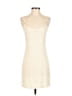 Unbranded Solid Ivory Cocktail Dress Size 6 (estimated) - photo 1