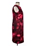 DKNY Graphic Burgundy Cocktail Dress Size 8 - photo 4