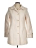 Unbranded 100% Polyester Ivory Coat Size M - photo 1