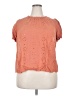 Torrid 100% Rayon Orange Short Sleeve Blouse Size 2X Plus (2) - photo 1
