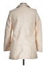 Unbranded 100% Polyester Ivory Coat Size M - photo 2