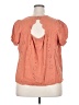 Torrid 100% Rayon Orange Short Sleeve Blouse Size 2X Plus (2) - photo 2