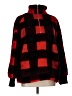 Ann Taylor LOFT Plaid Red Turtleneck Sweater Size L - photo 1