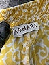 Amara Print Yellow Casual Pants Size S (estimated) - photo 7
