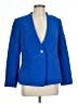 The Limited Solid Blue Blazer Size Lg Petite - photo 1
