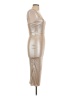 Assorted Brands Metallic Silver Gold Cocktail Dress Size L - photo 4